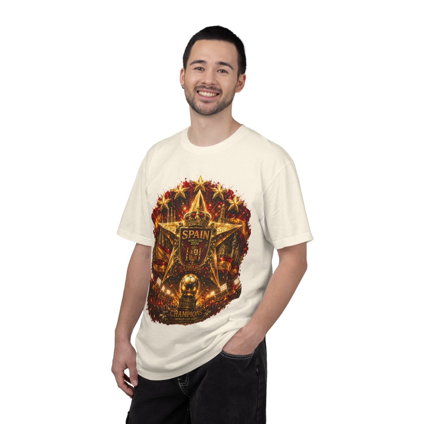 Spain Football World Cup 2026 'Estrella Sagrada' Epic Championship | Premium Graphic Tee