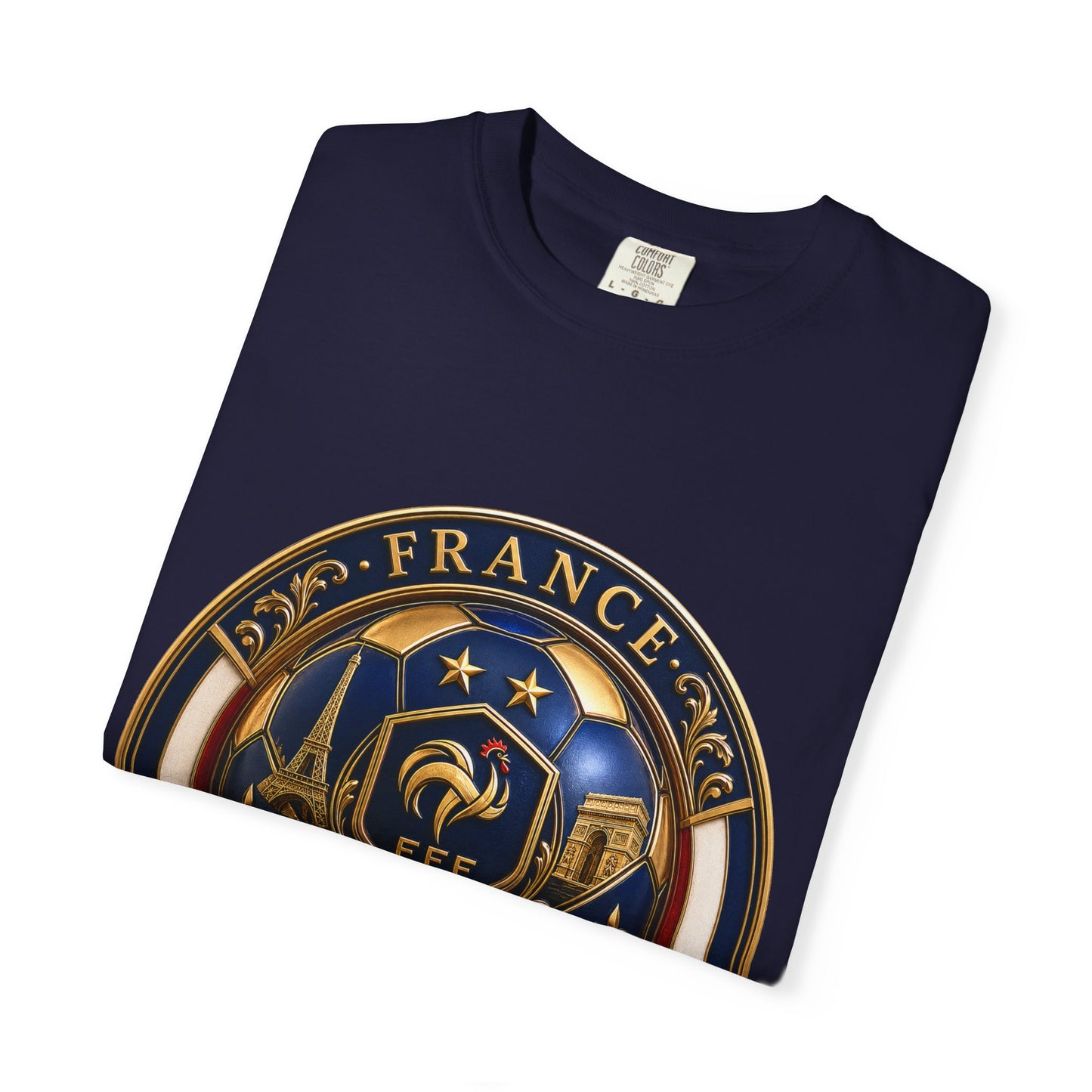 France Football World Cup 2026 Sovereign Shield Medallion | Premium Graphic Tee