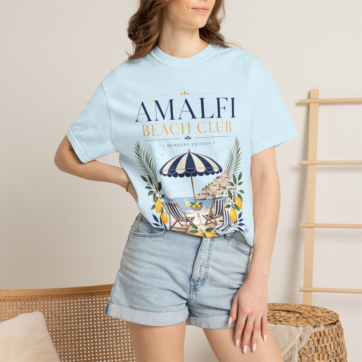 Amalfi Beach Club – Members Edition | Premium Summer Tee