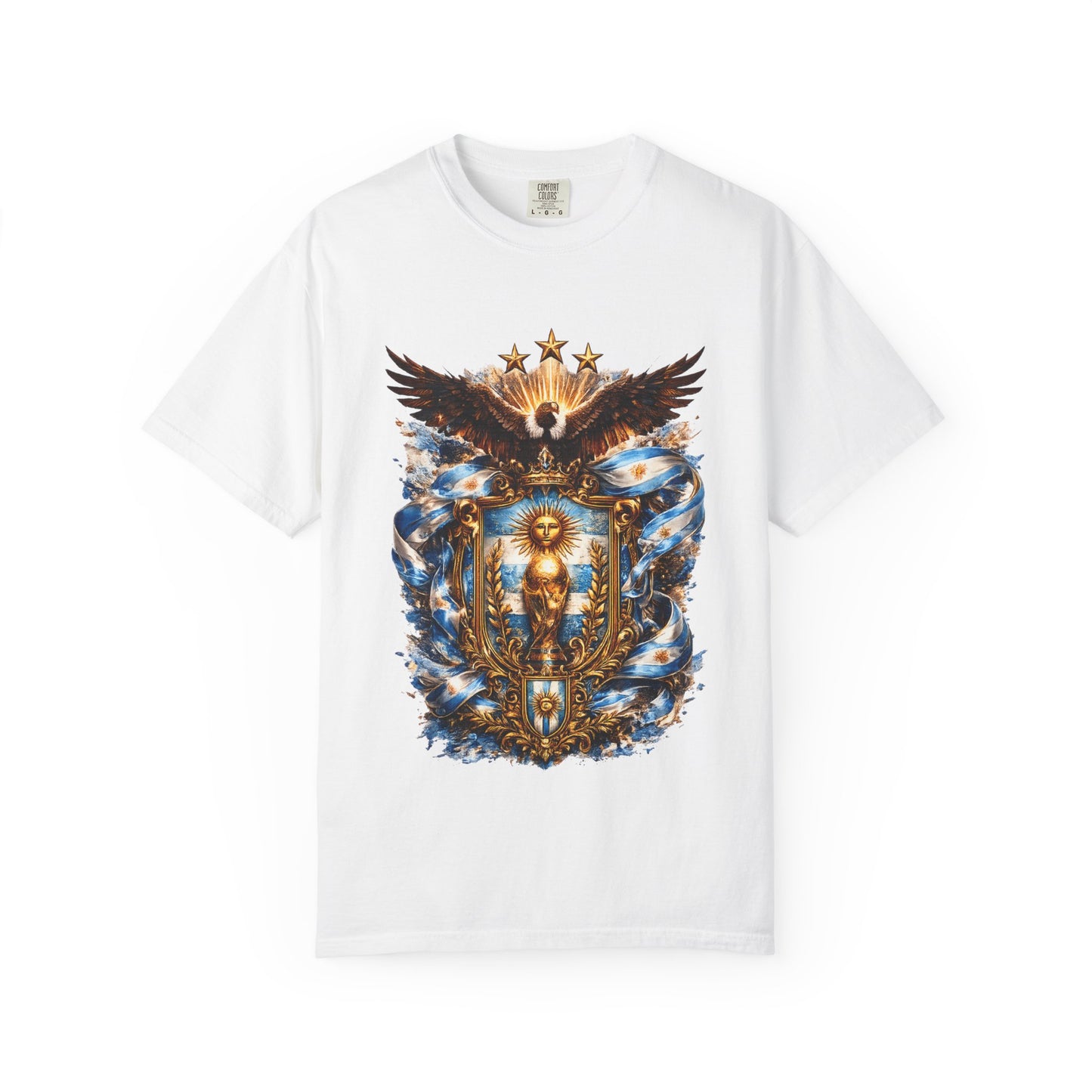 Argentina Football World Cup 'Águila de la Patria' Sovereign Shield | Premium Summer Tee