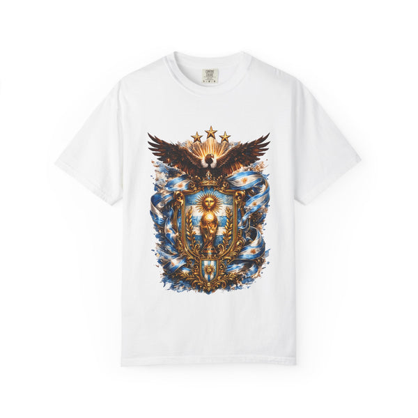 Argentina Football World Cup 'Águila de la Patria' Sovereign Shield | Premium Summer Tee
