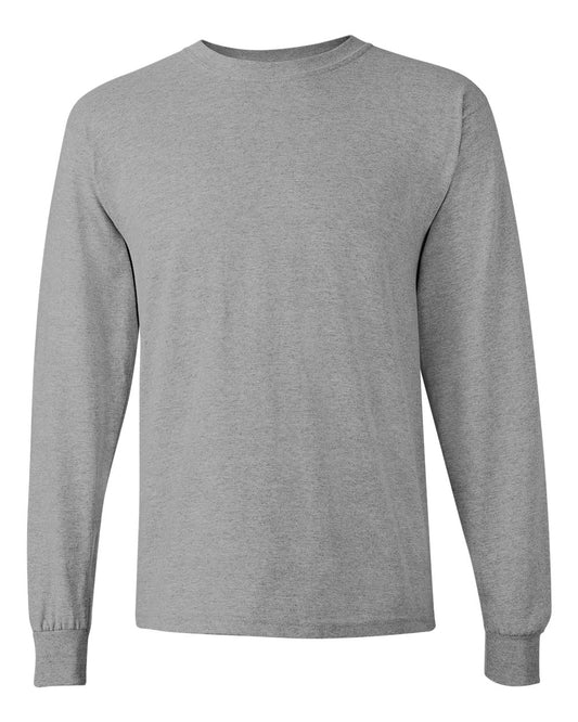 Heavy Cotton 5.3 oz. Missy Fit Long-Sleeve T-Shirt (G540L) Grey, XL