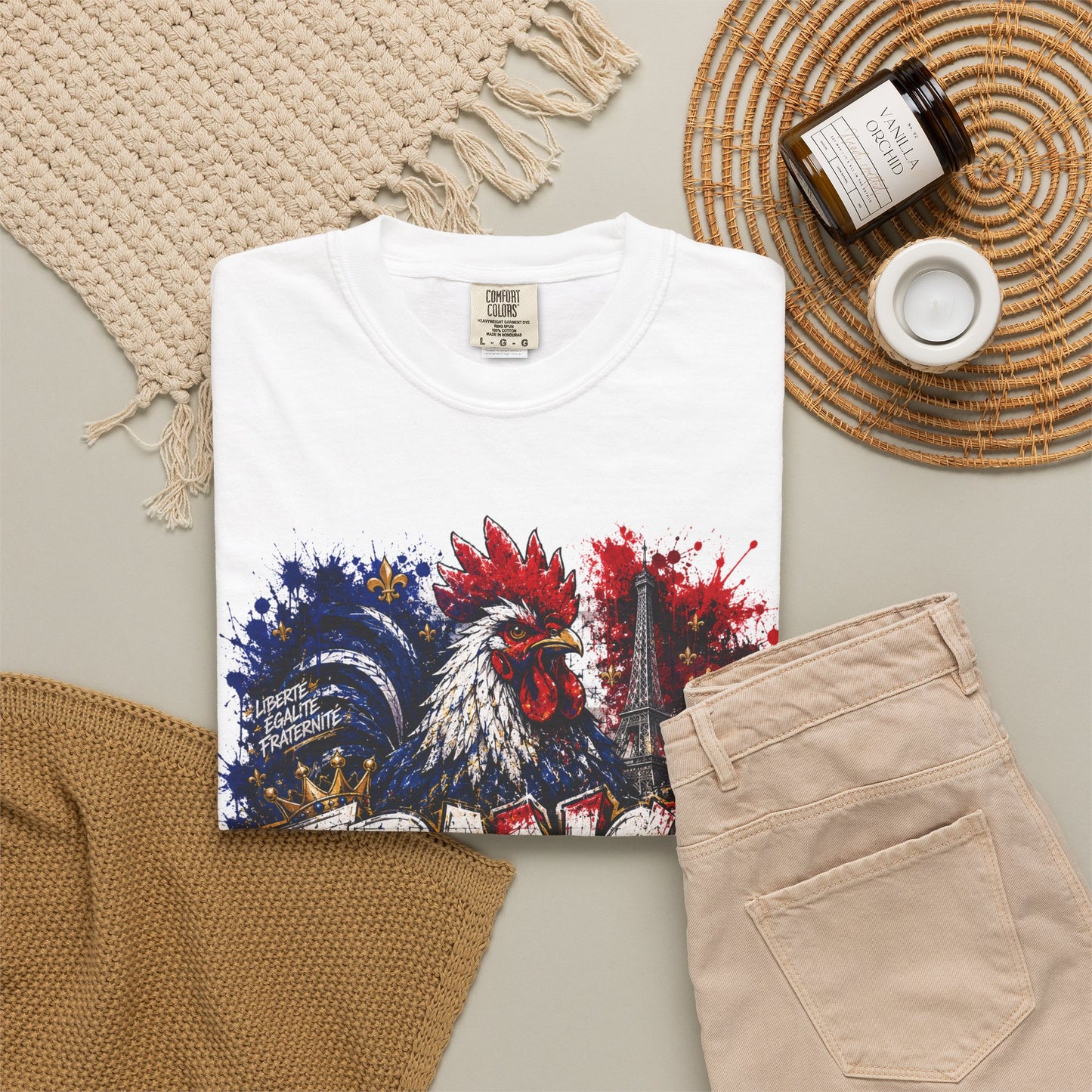 France Football 'Les Bleus' Street Graffiti – World Cup 2026 | Premium Graphic Tee