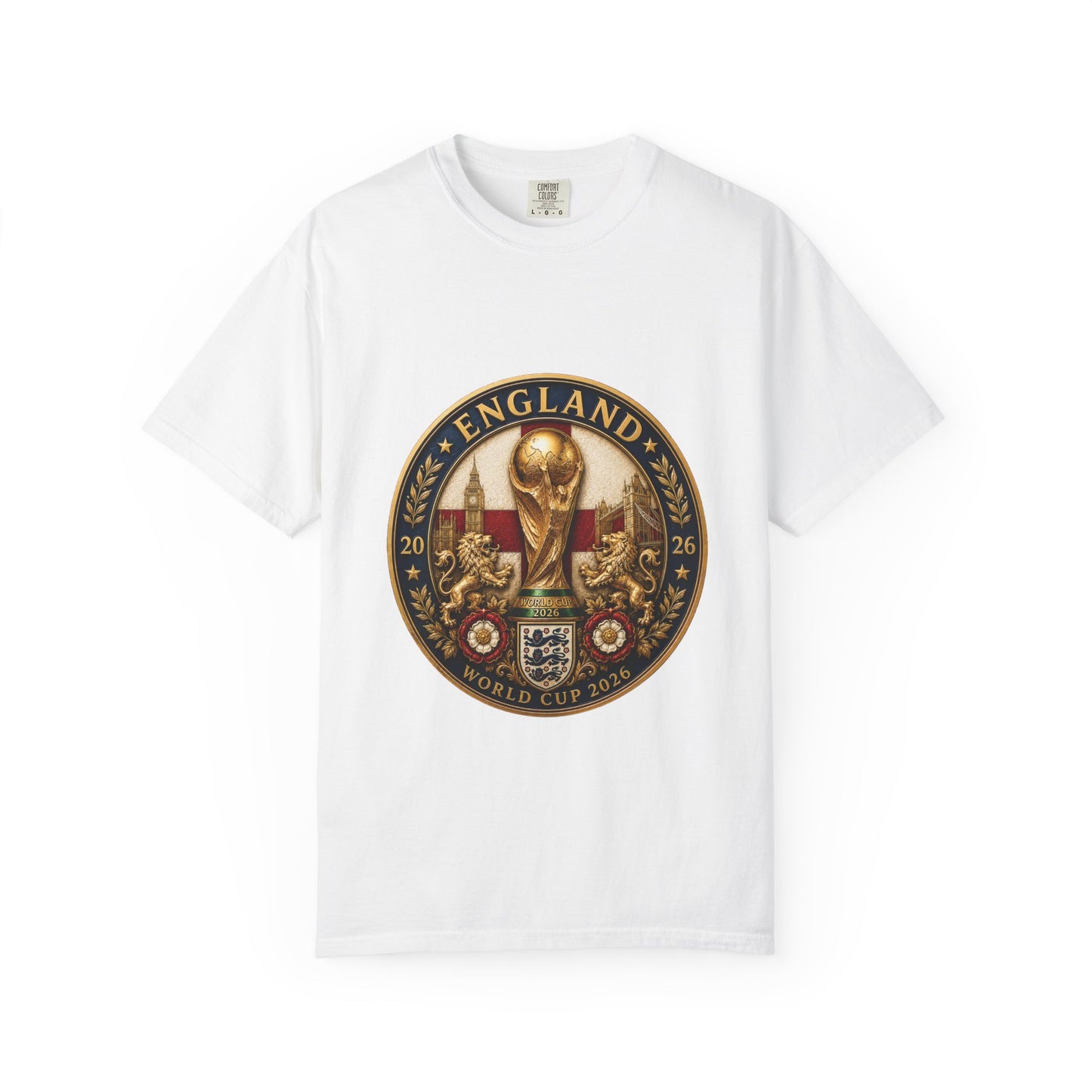 England World Cup 2026 Medallion – London Glory | Premium Graphic Tee