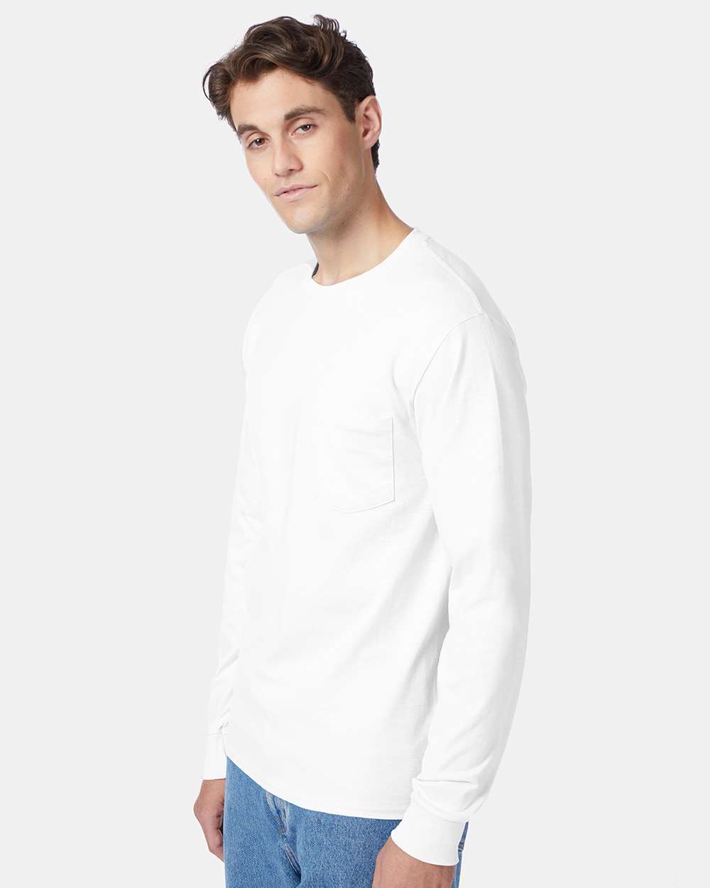 Men's Authentic Long Sleeve Pocket T-Shirt