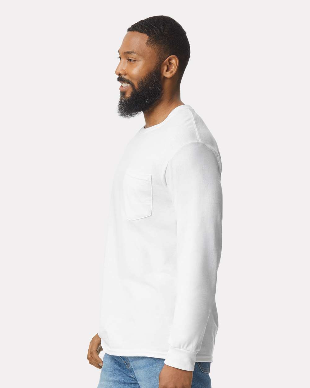 Unisex Ultra CottonÂ® Long Sleeve Pocket T-Shirt