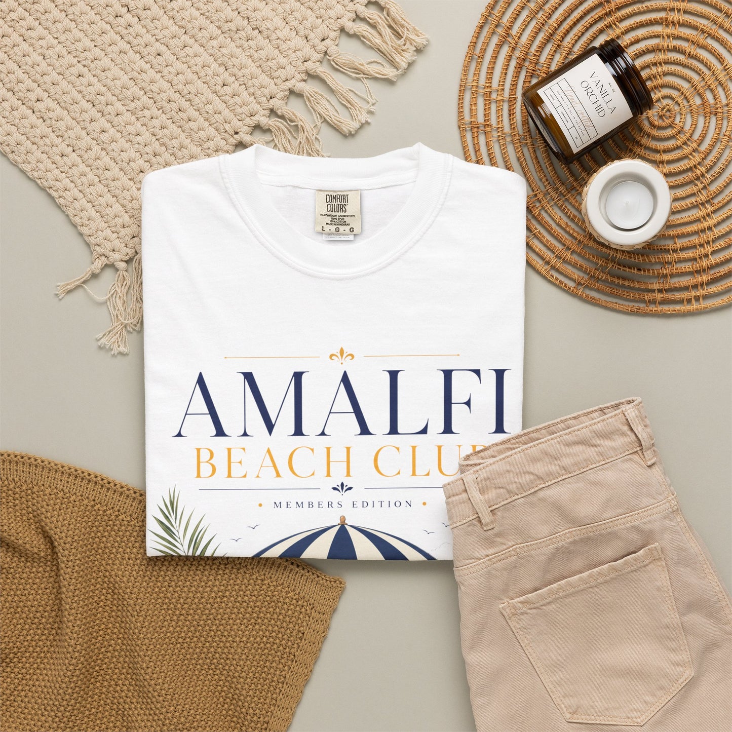 Amalfi Beach Club – Members Edition | Premium Summer Tee