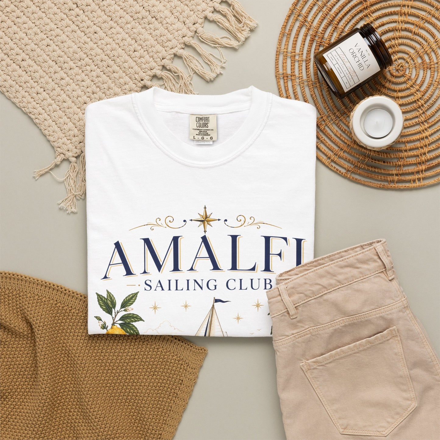 Amalfi Sailing Club – Regatta Luxury | Premium Graphic Tee