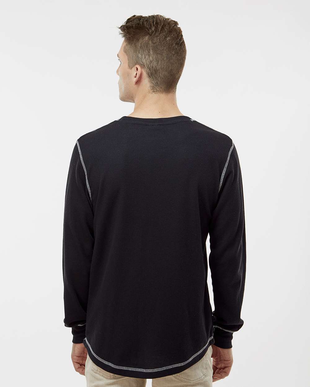 Men's Vintage Thermal Long Sleeve T-Shirt