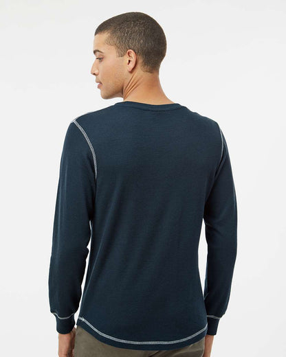 Men's Vintage Thermal Long Sleeve T-Shirt