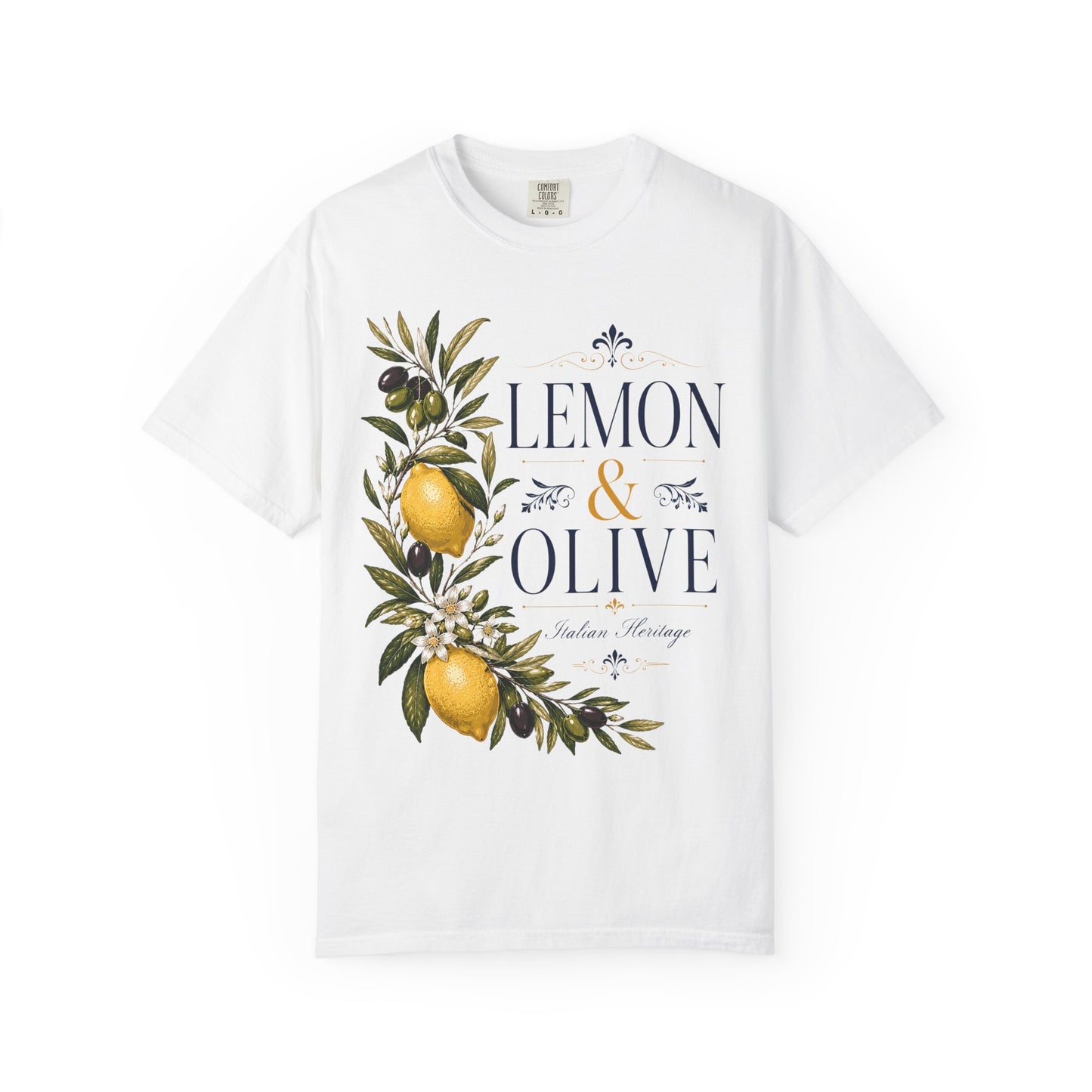 Lemon & Olive – Italian Heritage | Premium Graphic Tee