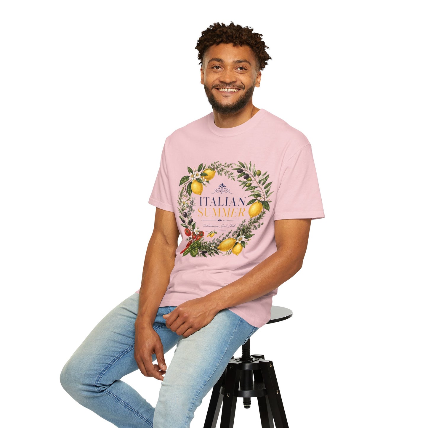 Italian Summer – Mediterranean Social Club | Premium Graphic Tee