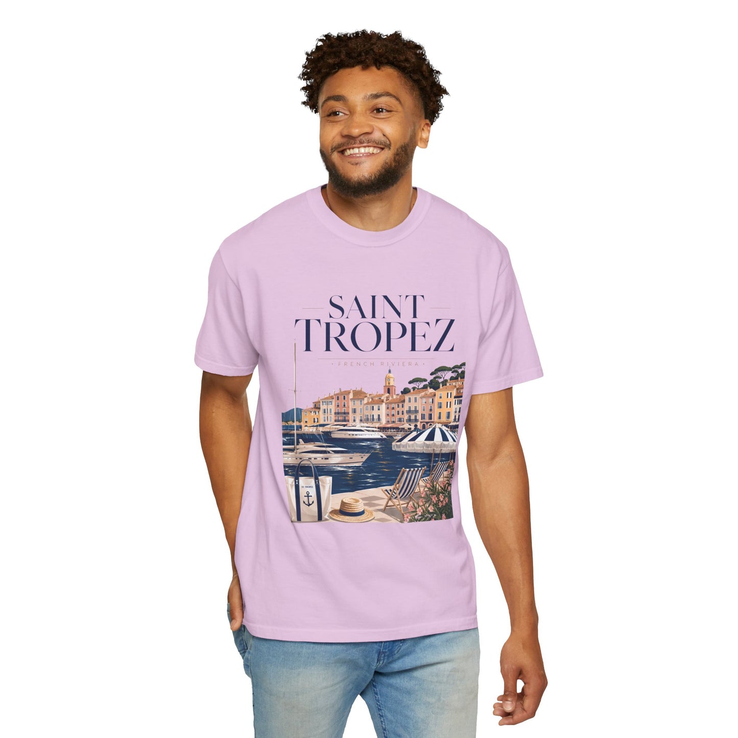 Saint Tropez – French Riviera | Premium Summer Tee