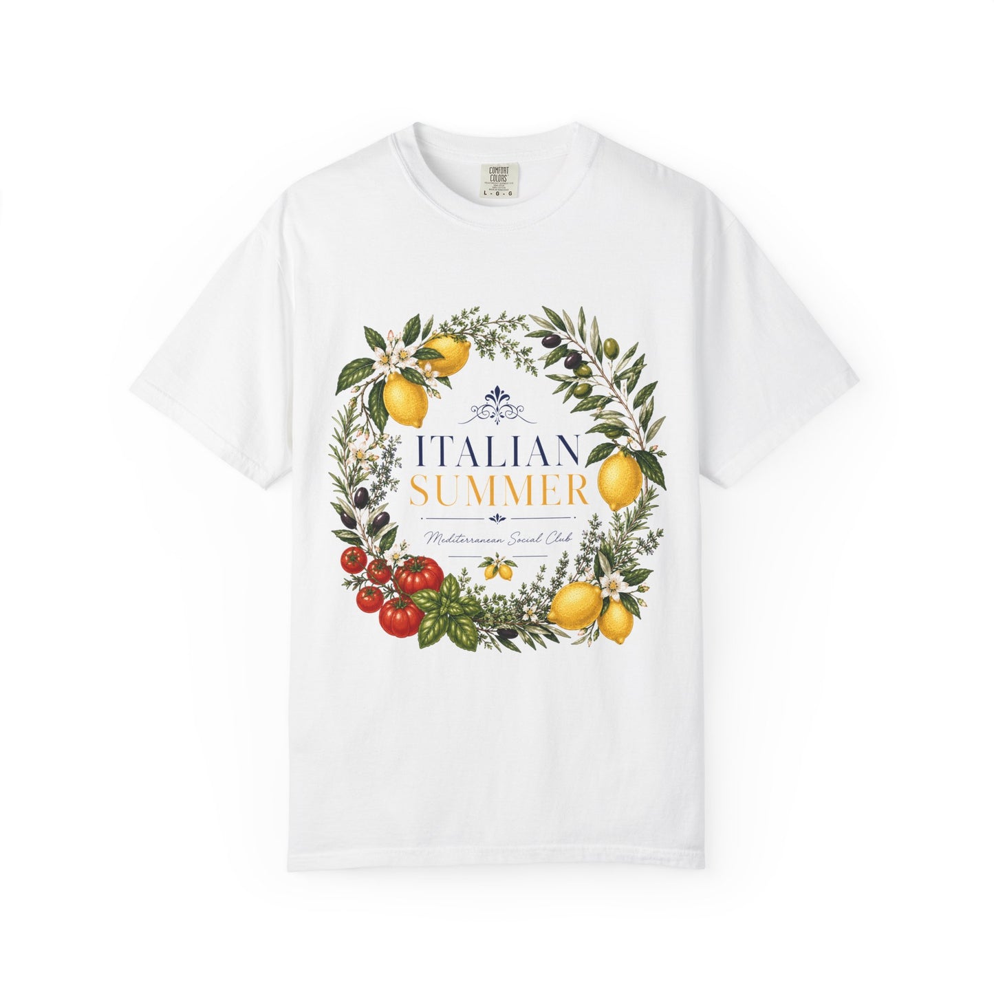 Italian Summer – Mediterranean Social Club | Premium Graphic Tee