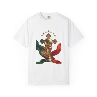 Portugal Football 'Cruz Sagrada' Majestic Trophy | Premium Graphic Tee