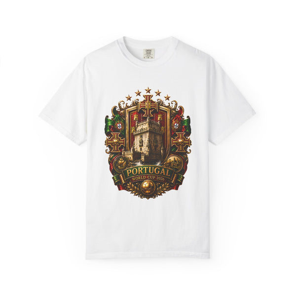 Portugal Football World Cup 2026 'Cidadela de Glória' Imperial Crest | Premium Graphic Tee