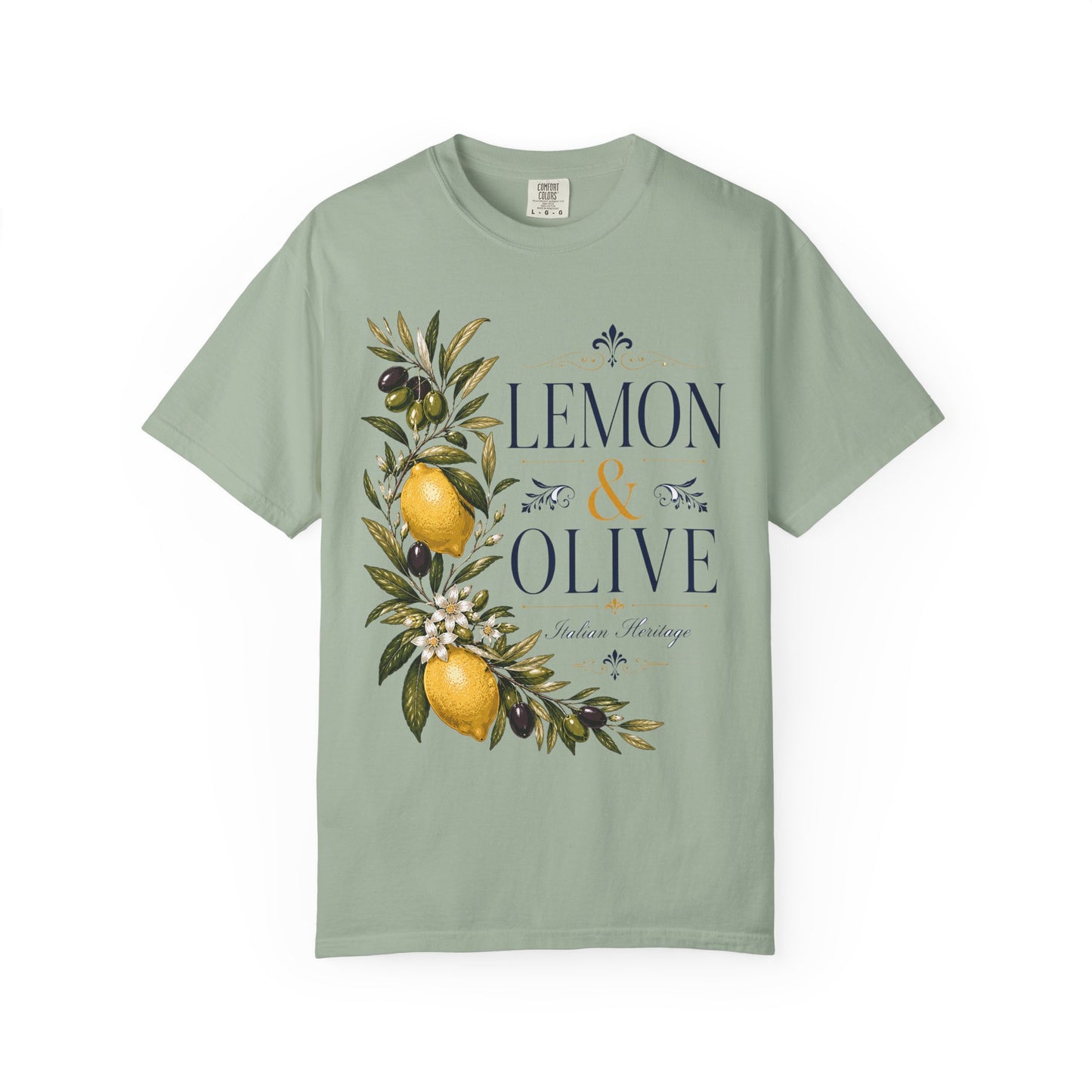 Lemon & Olive – Italian Heritage | Premium Graphic Tee