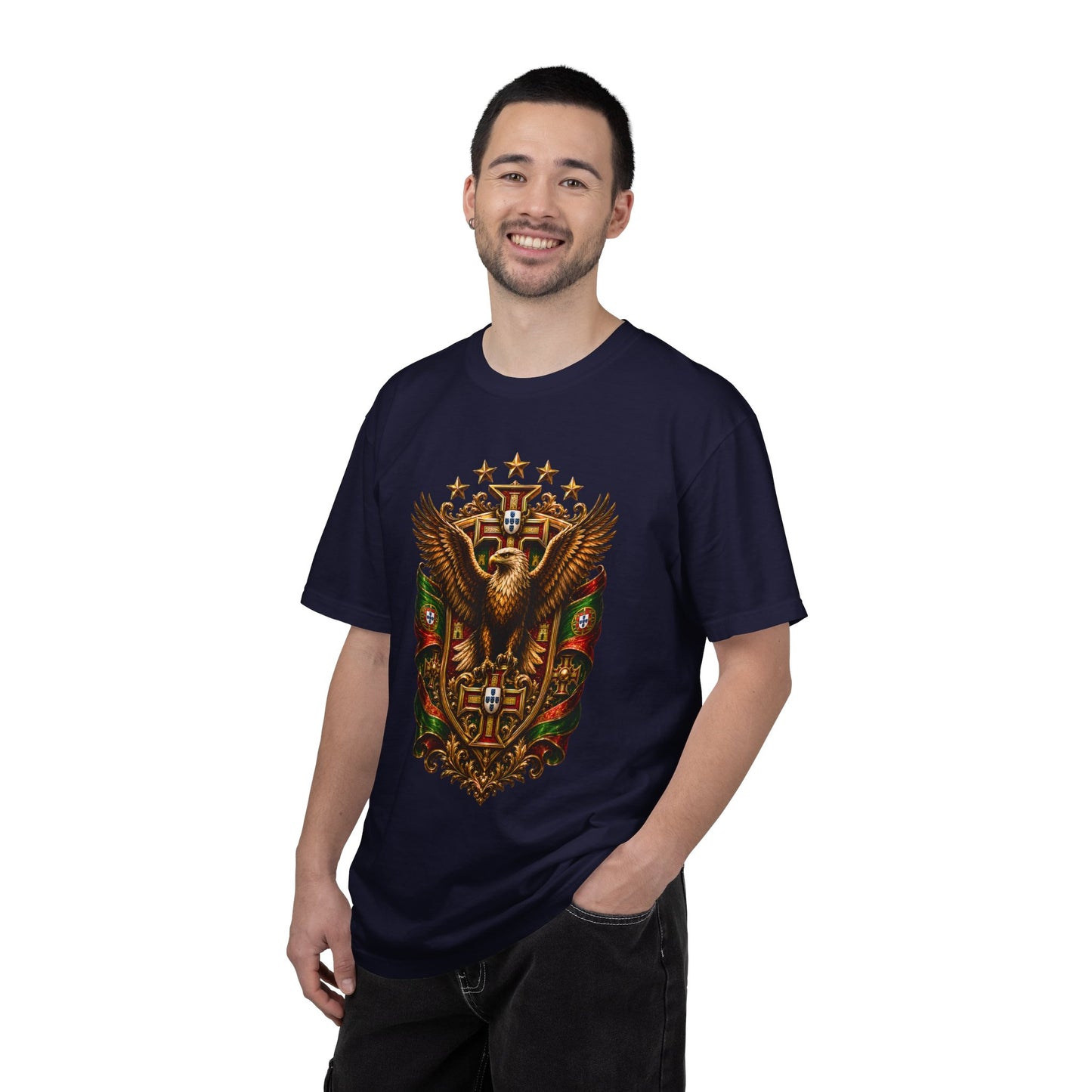 🇵🇹 Portugal Football World Cup 2026 'Cruz de Portugal' Imperial Shield | Premium Graphic Tee