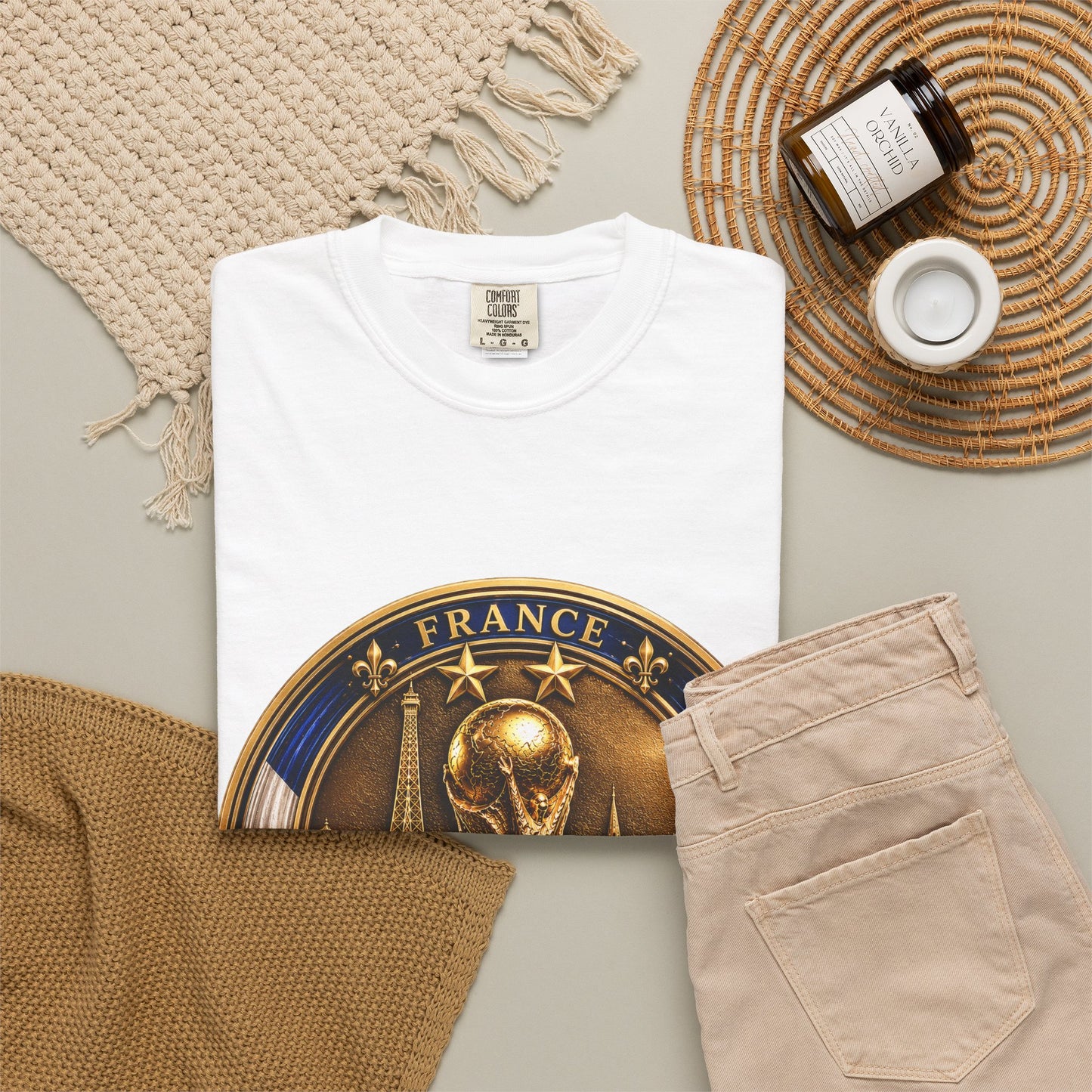 France Football World Cup 2026 Sovereign Arch Medallion – Imperial Glory | Premium Graphic Tee