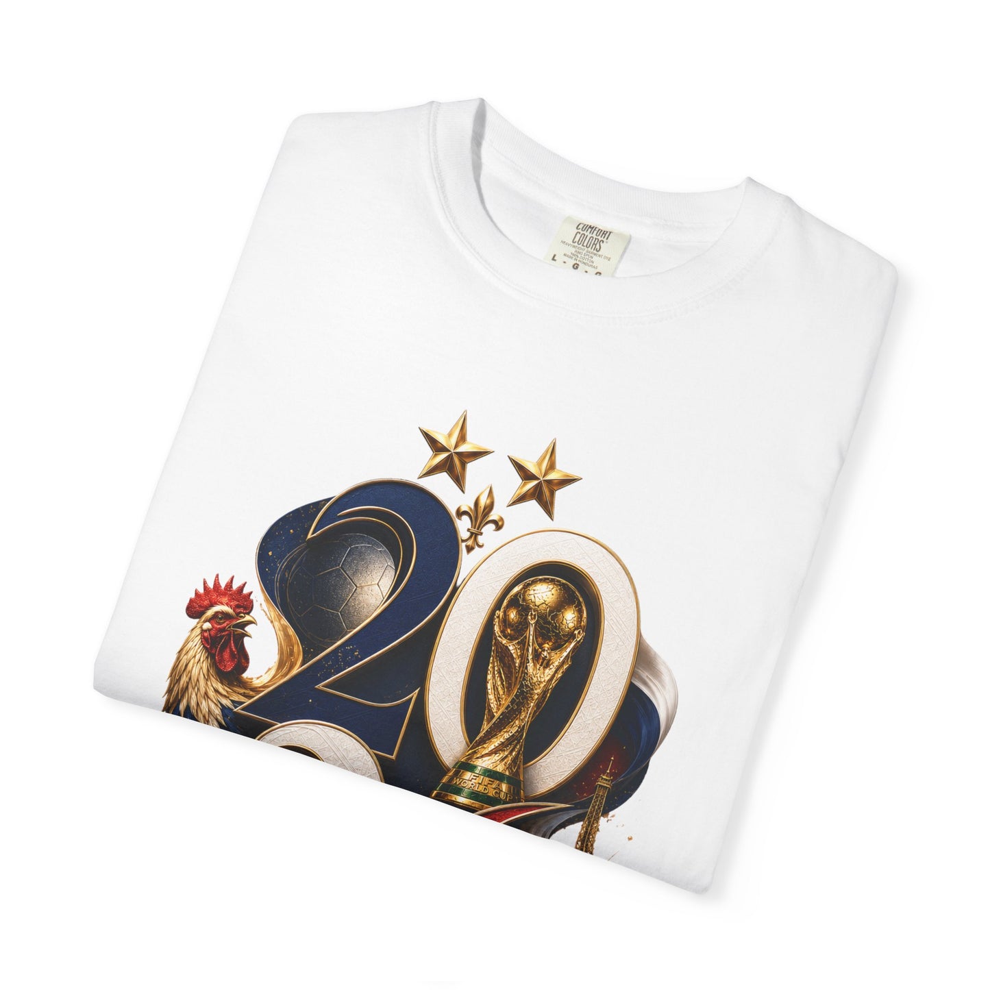 France World Cup 2026 Baroque Monogram – Gallic Glory | Premium Graphic Tee