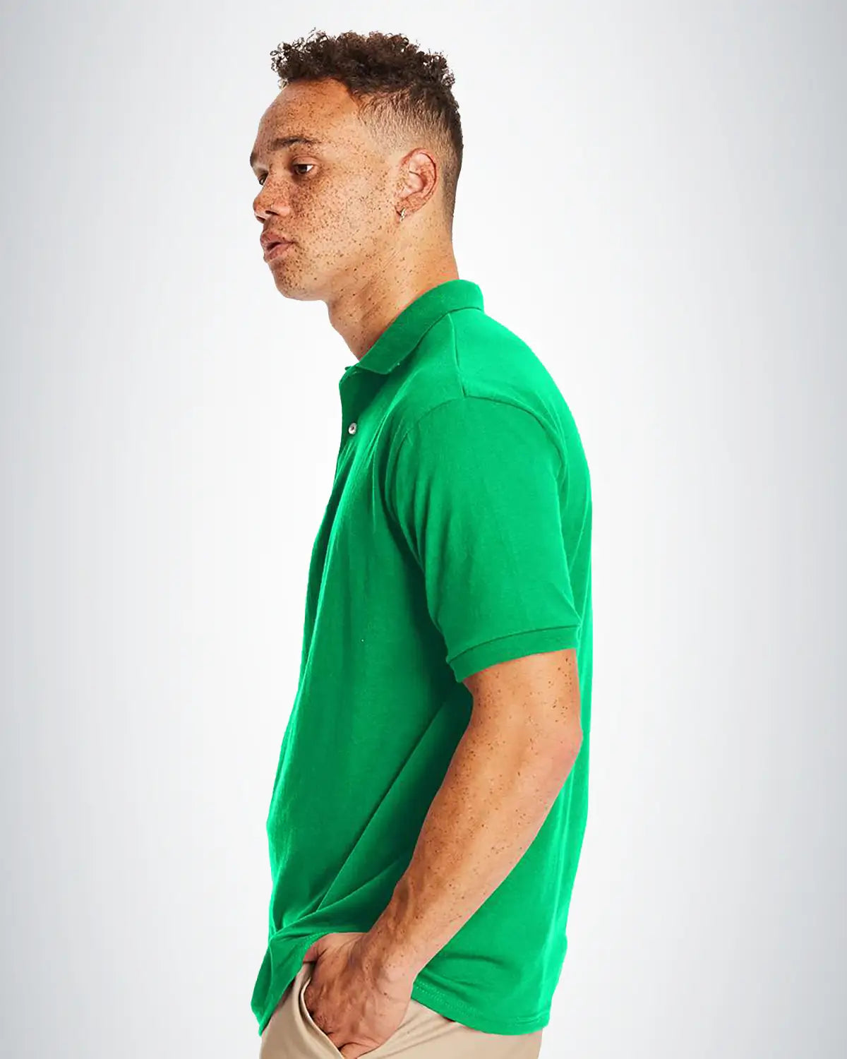 Hanes 054X Ecosmart Jersey Polo