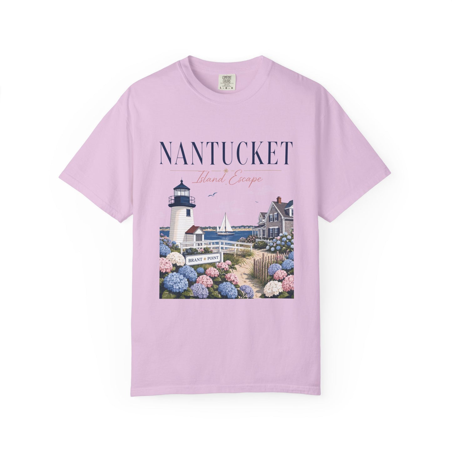 Nantucket Island Escape – Brant Point | Premium Summer Tee