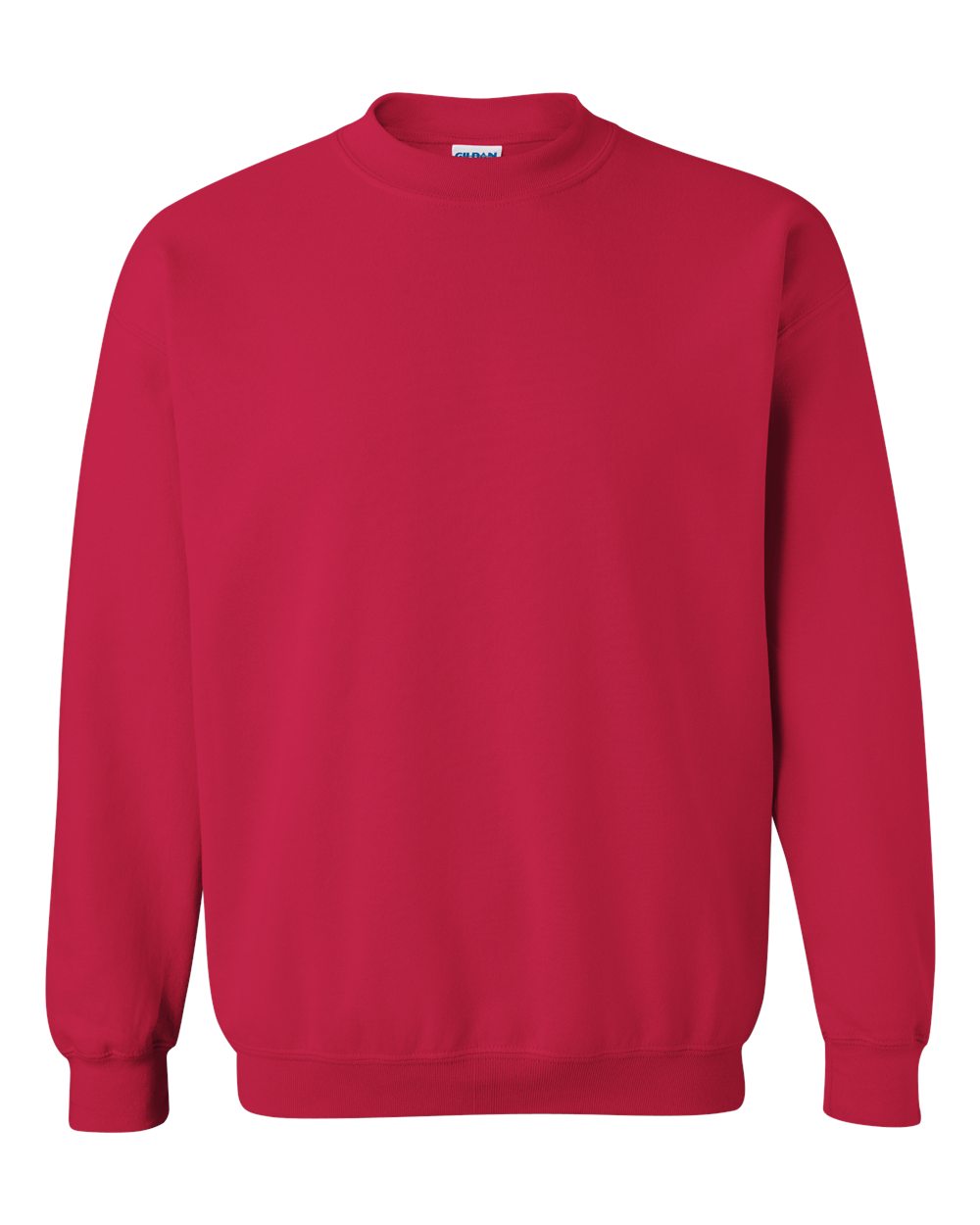 Gildan Women's Heavy Blend Fleece Crewneck Sweatshirt, Cherry Red, M