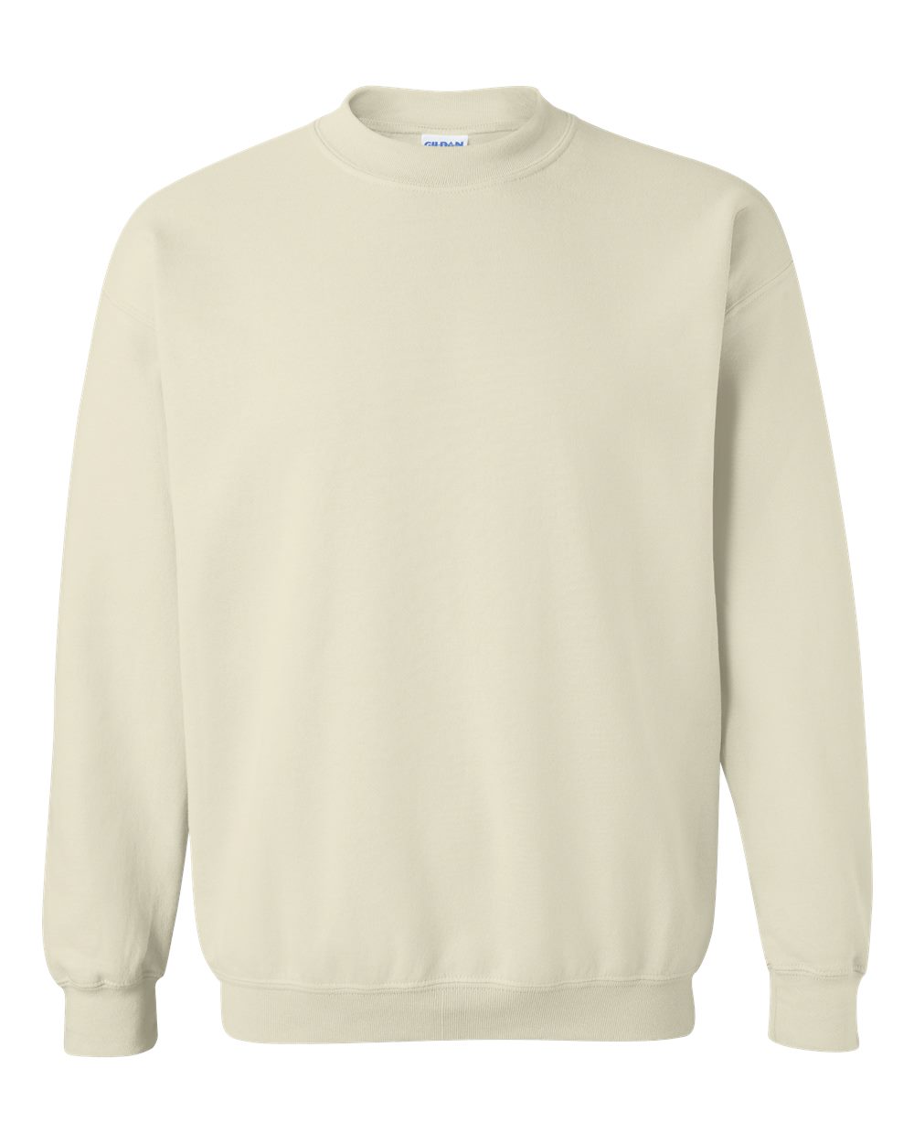 Gildan Men's Heavy Blend Blank Crewneck Sweatshirt-Style, (G1800) 8 o.z Sand