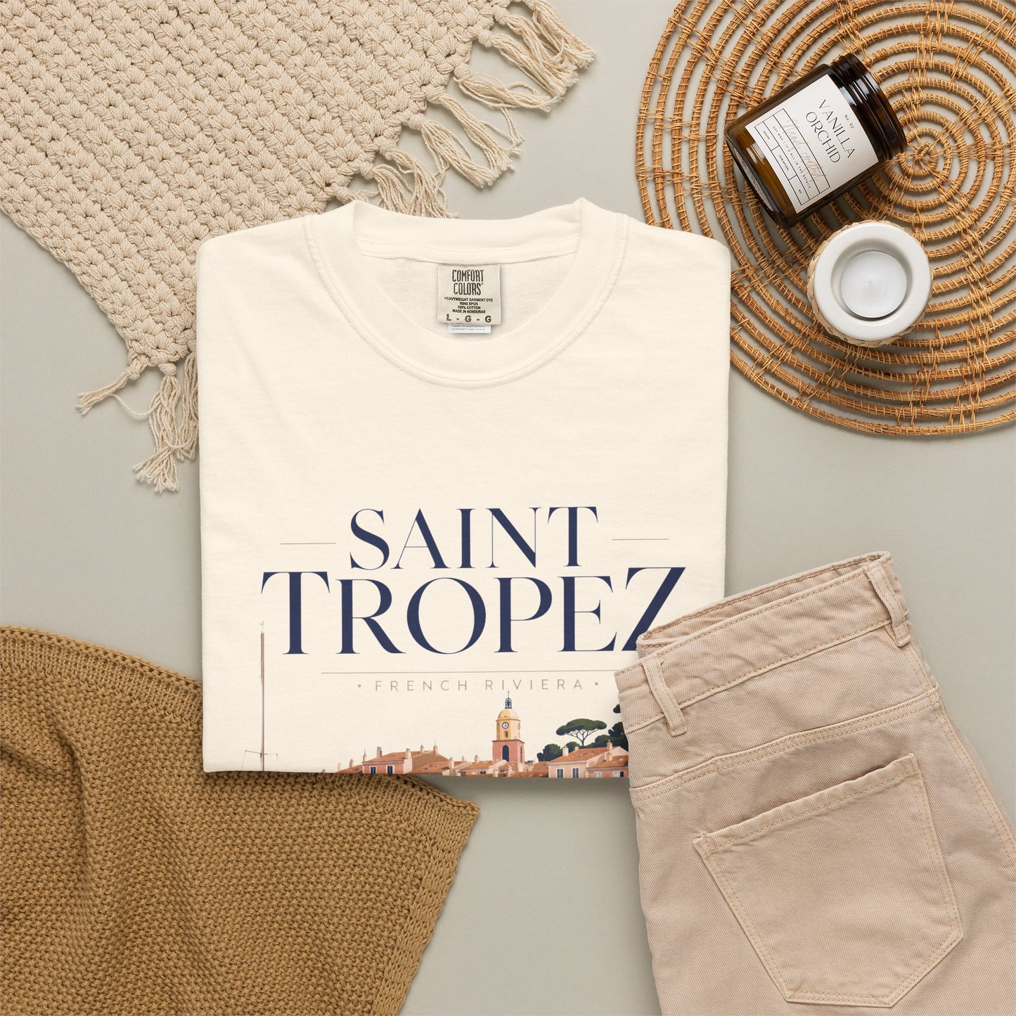 Saint Tropez – French Riviera | Premium Summer Tee