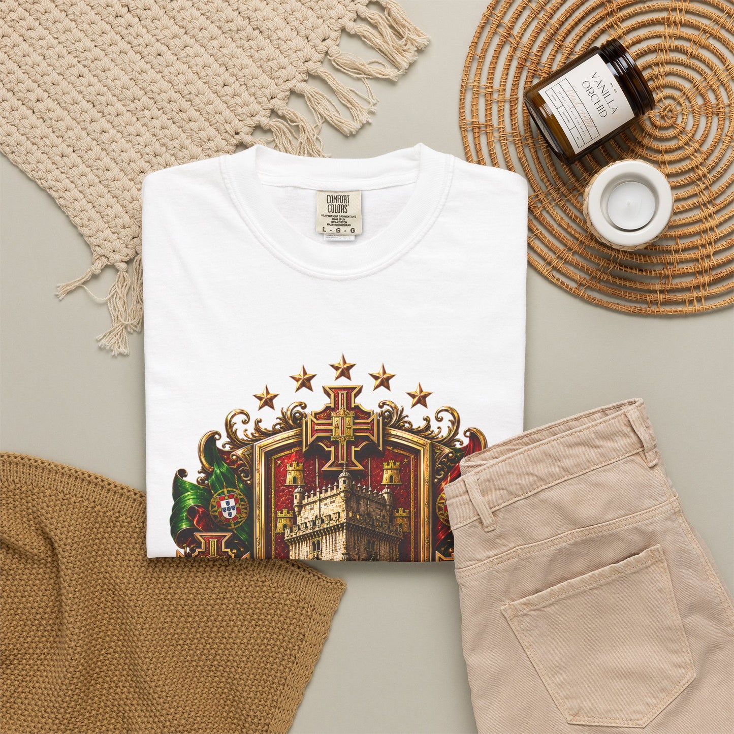 Portugal Football World Cup 2026 'Cidadela de Glória' Imperial Crest | Premium Graphic Tee