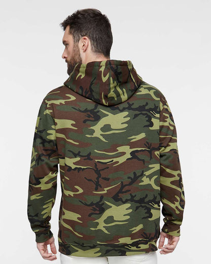 Unisex Camo Fleece Hoodie Sweatshirt