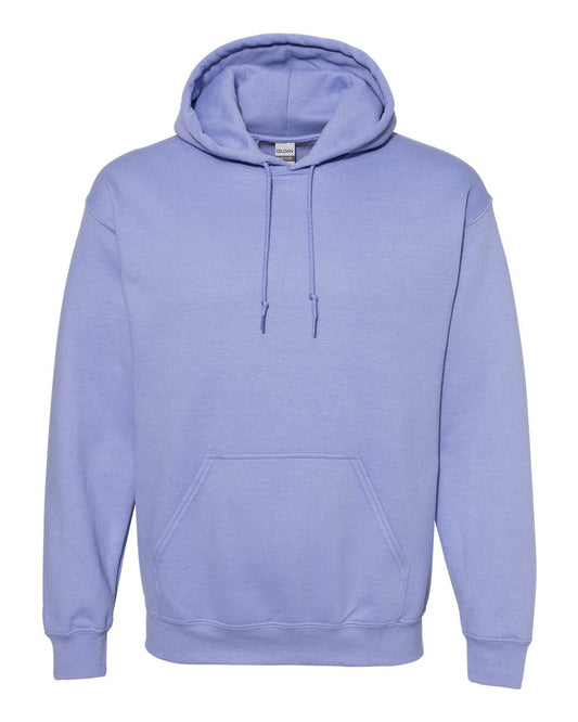 Gildan Mens Heavy Blend Hooded Sweatshirt Violet