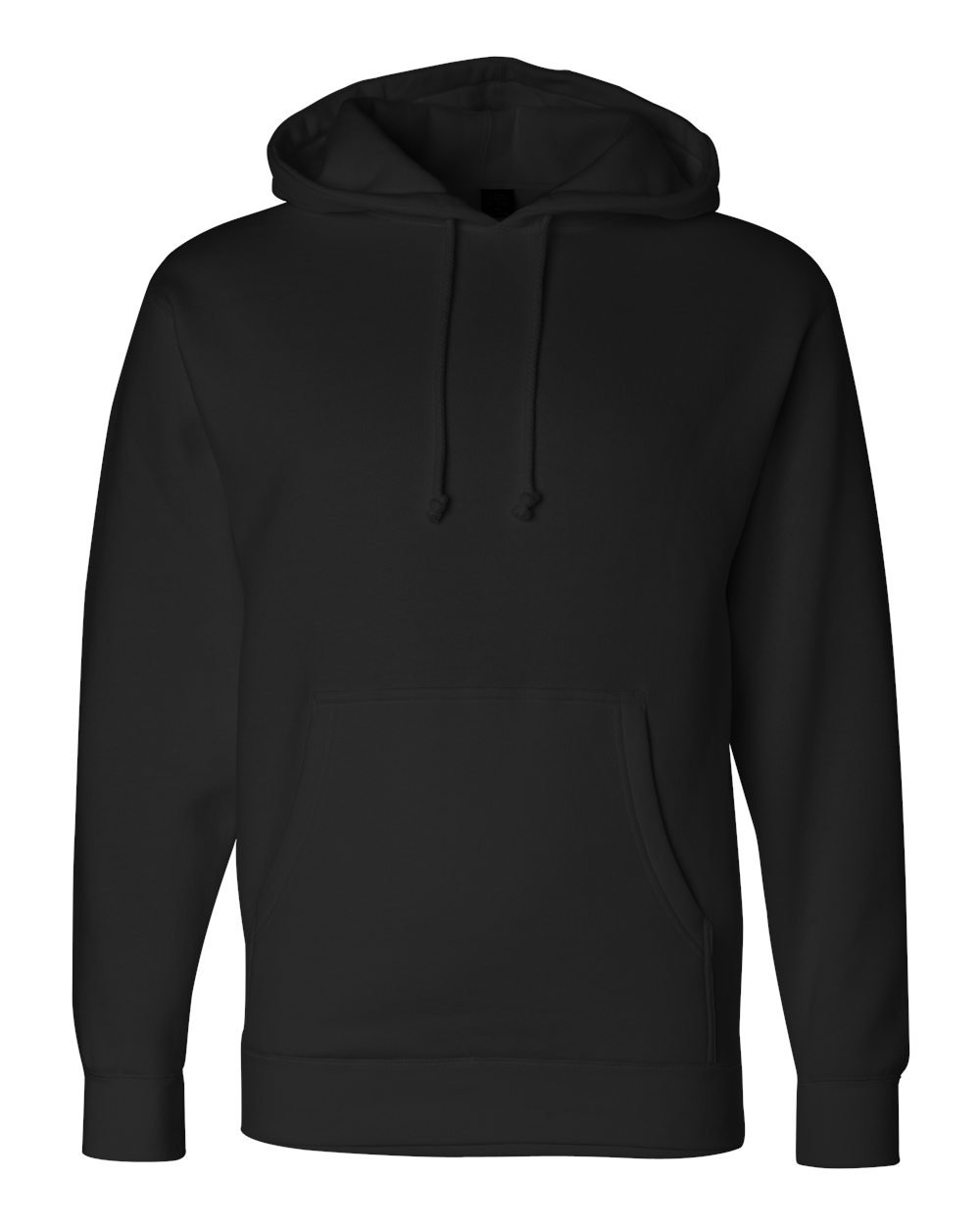 Independent Trading Co ITC Mens Hooded Pullover Sweatshirt IND4000 - Black - XX-Large