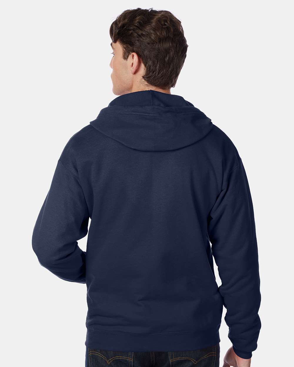 Unisex EcoSmartÂ® Full-Zip Hooded Sweatshirt