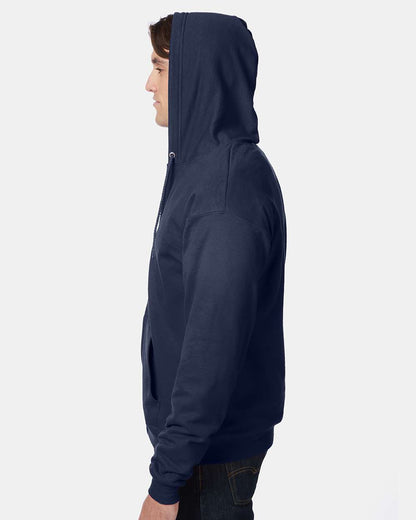 Unisex EcoSmartÂ® Full-Zip Hooded Sweatshirt