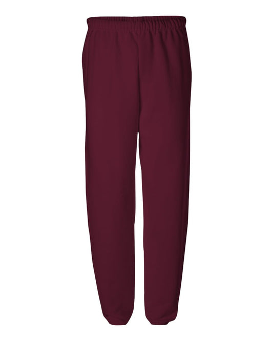 Jerzees Adult 8 oz. NuBlend® Fleece Sweatpants L MAROON