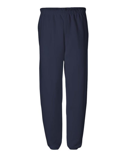 Jerzees Super Sweats - Sweatpant with Pockets, Medium, Navy