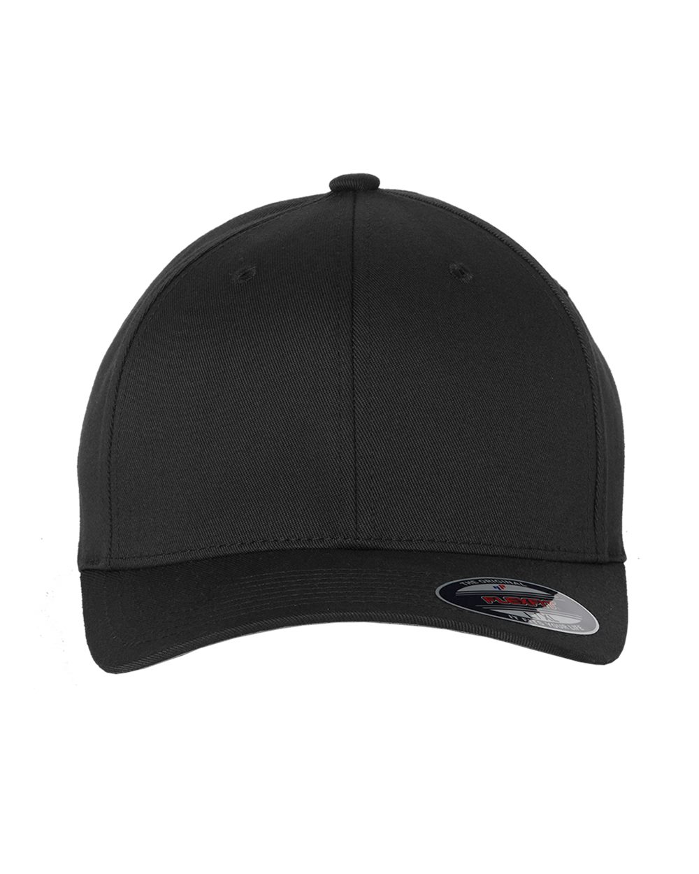 Flexfit 6277 Wooly Combed Twill Cap Black