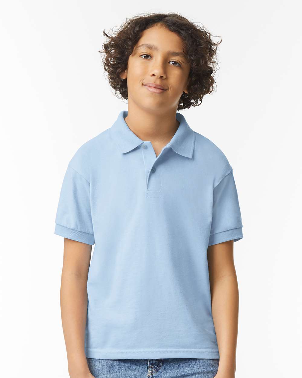 Youth DryBlendÂ® Jersey Polo