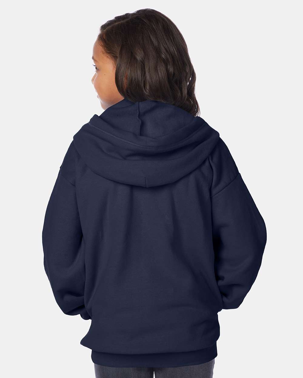 Youth EcoSmartÂ® Full-Zip Hooded Sweatshirt