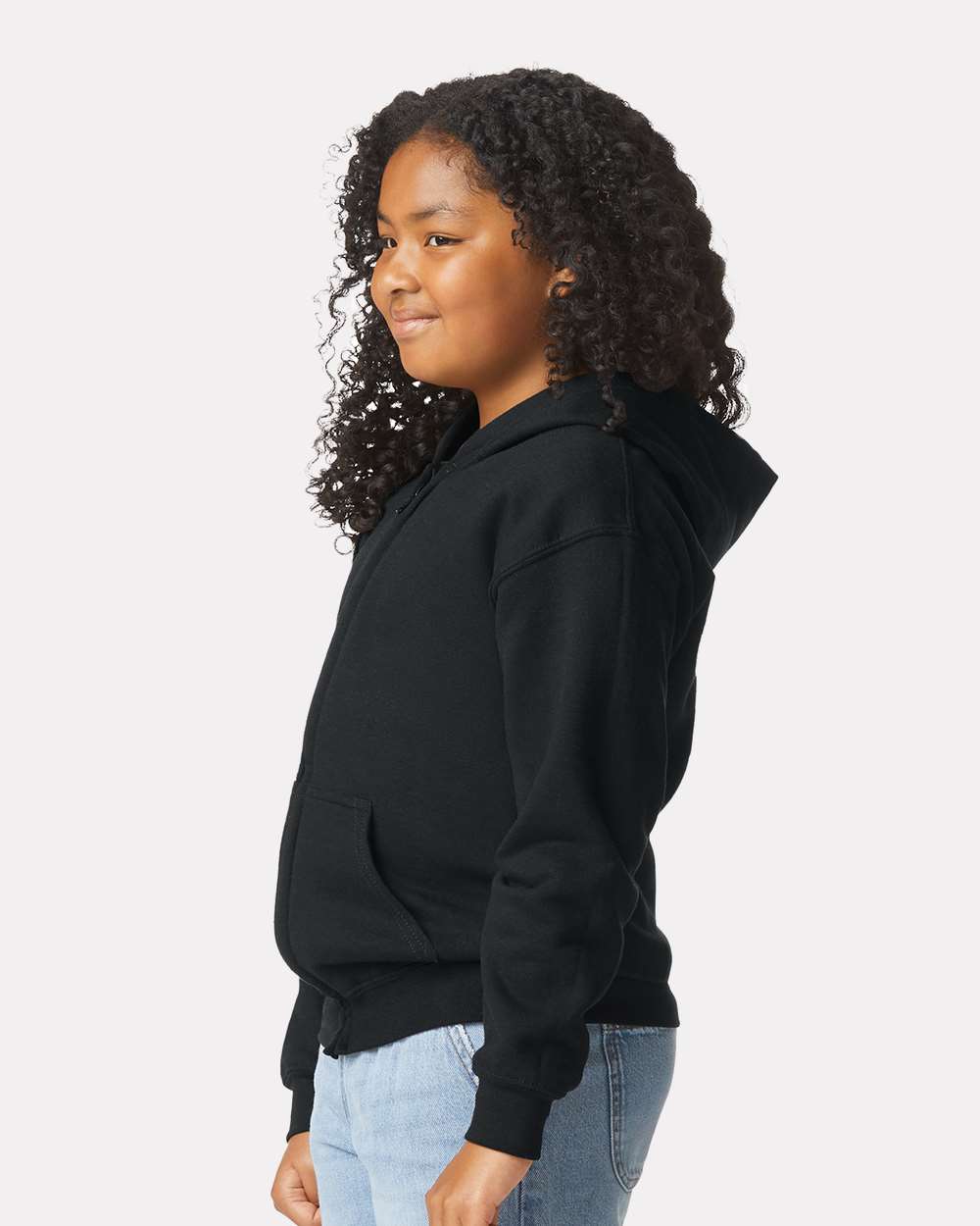 Youth Heavy BlendÂ™ Full-Zip Hooded Sweatshirt
