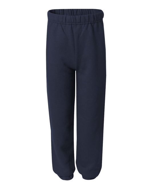 Jerzees boys Fleece Sweatshirts, Hoodies & Sweatpants, Sweatpants - Navy, Medium US