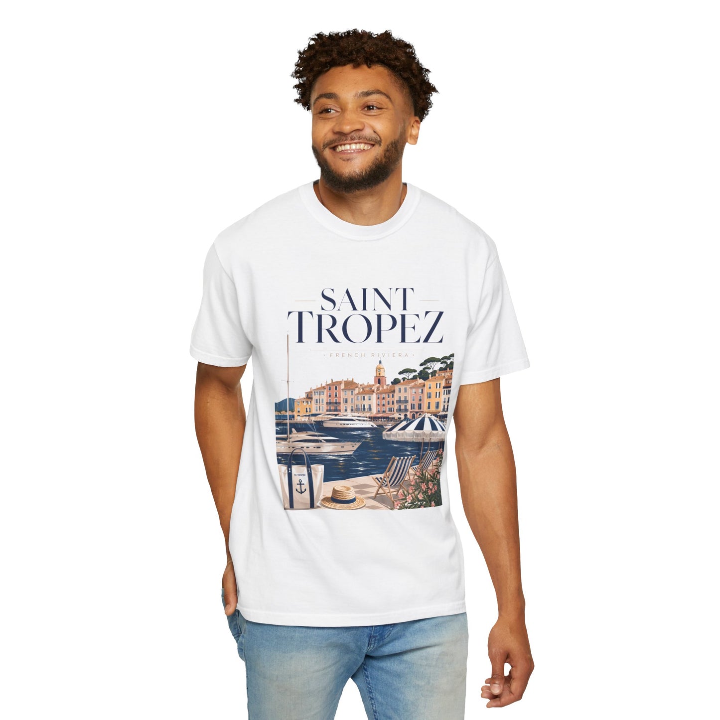 Saint Tropez – French Riviera | Premium Summer Tee