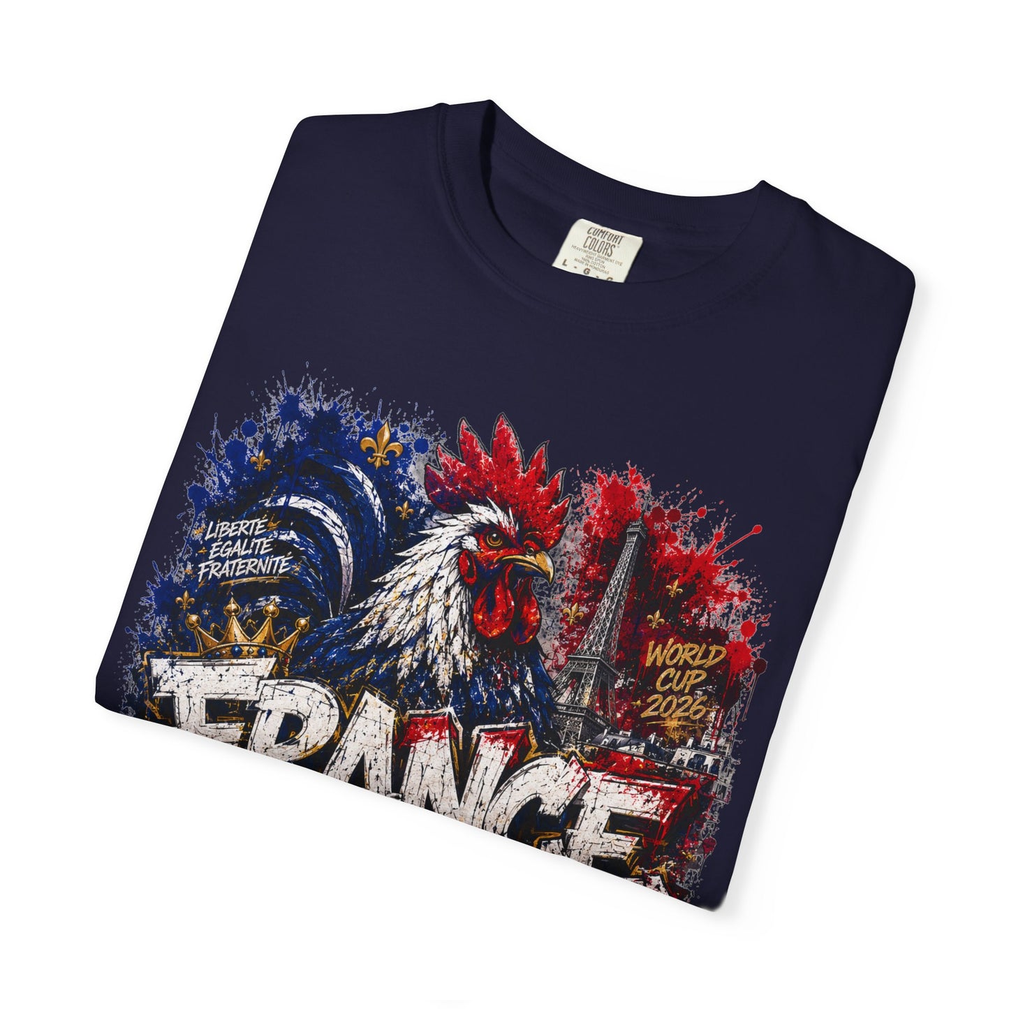France Football 'Les Bleus' Street Graffiti – World Cup 2026 | Premium Graphic Tee