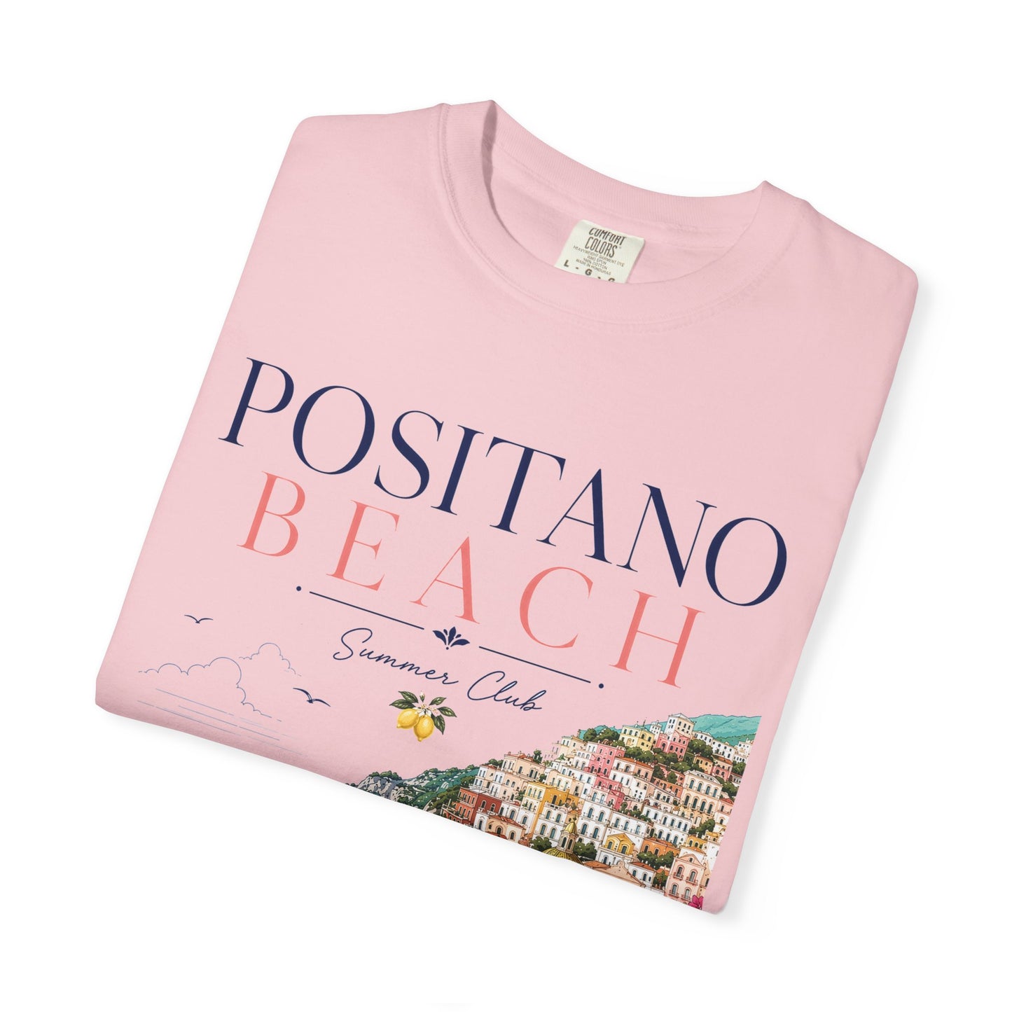 Positano Beach – Summer Club | Premium Vintage Tee