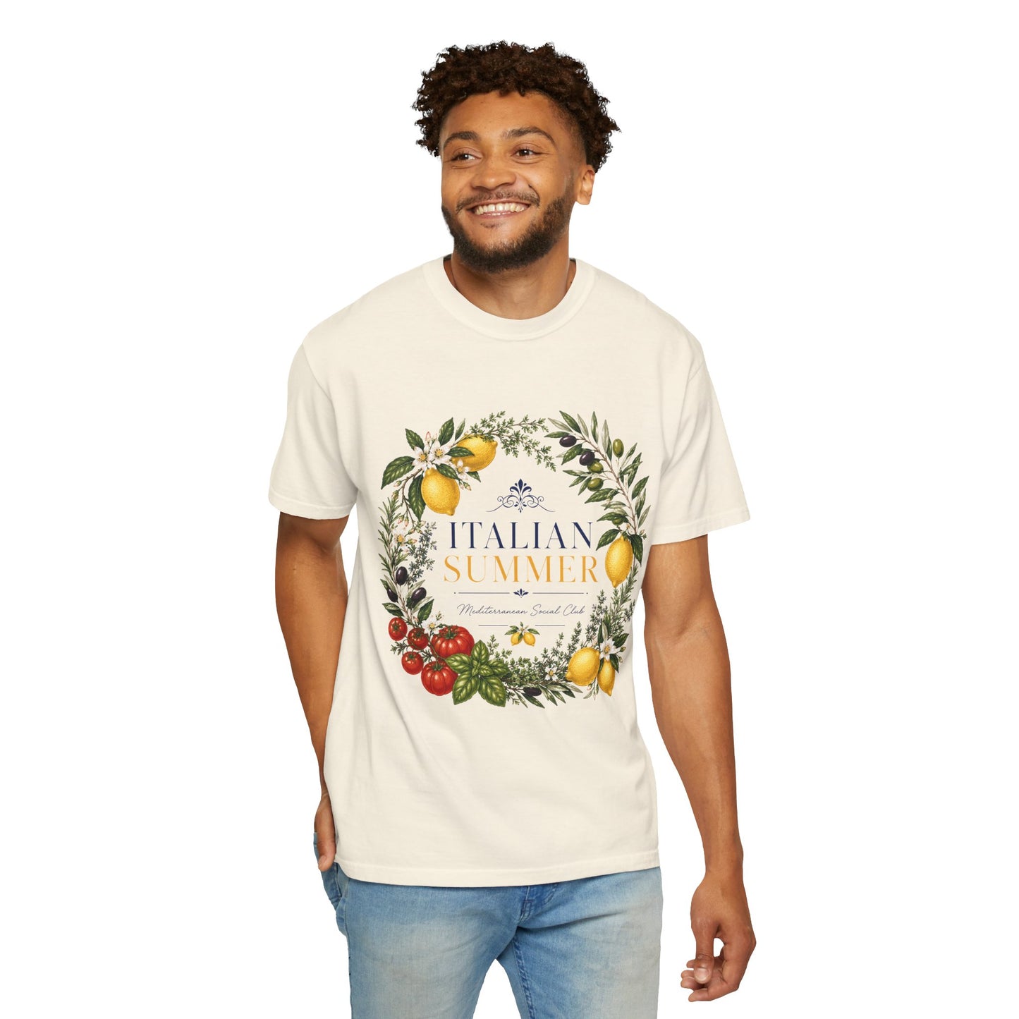 Italian Summer – Mediterranean Social Club | Premium Graphic Tee