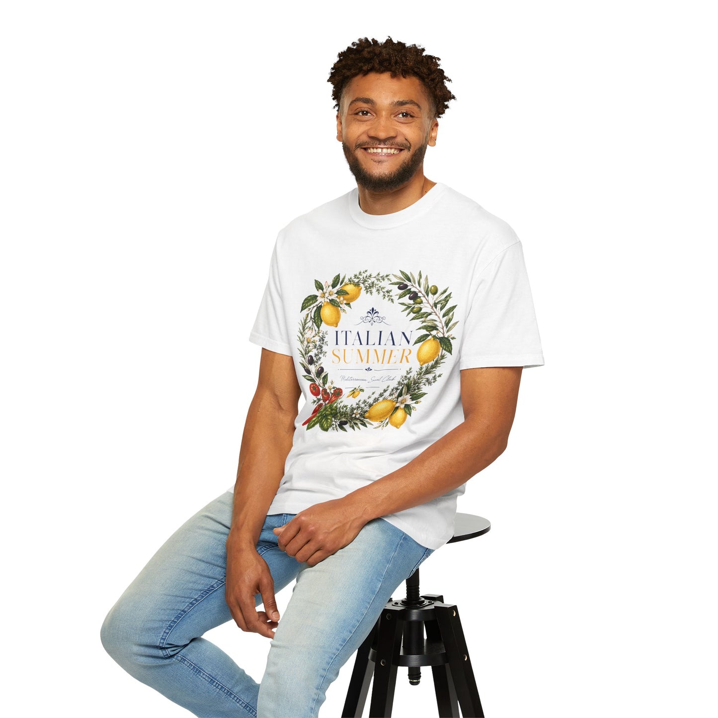 Italian Summer – Mediterranean Social Club | Premium Graphic Tee