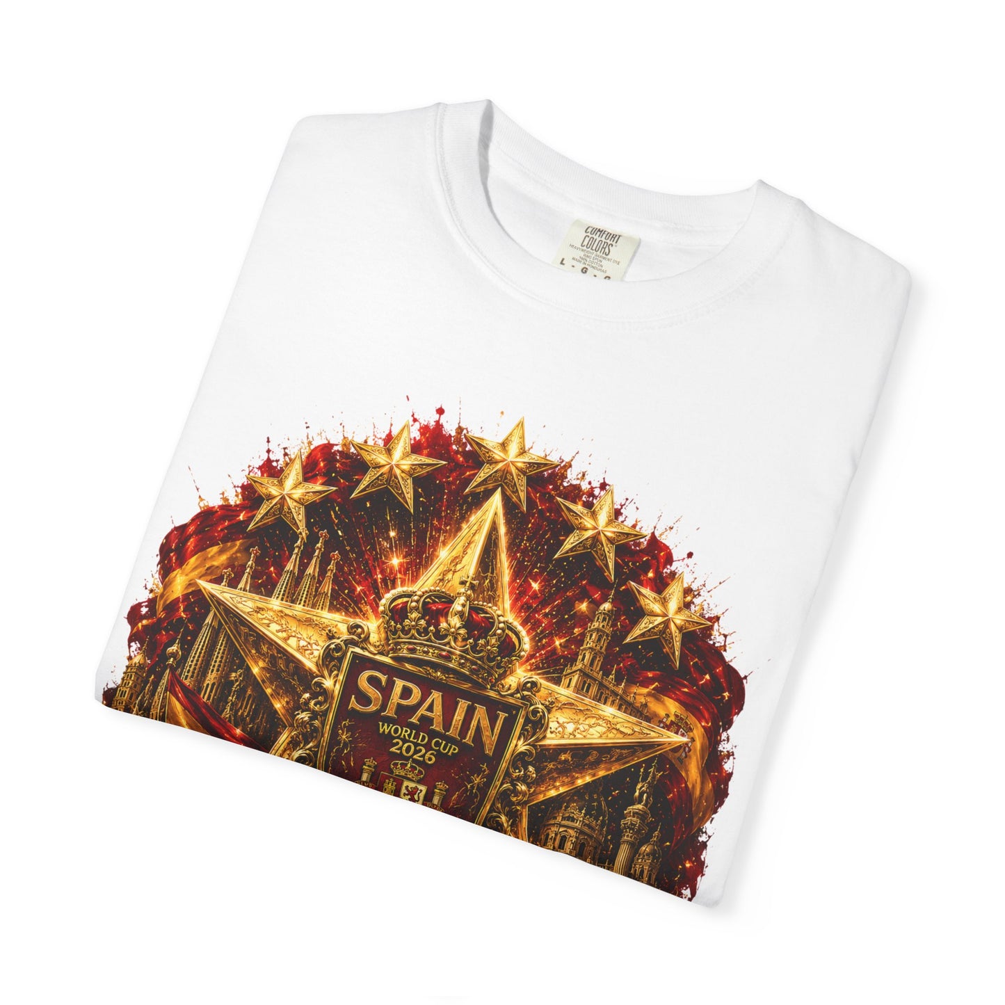 Spain Football World Cup 2026 'Estrella Sagrada' Epic Championship | Premium Graphic Tee