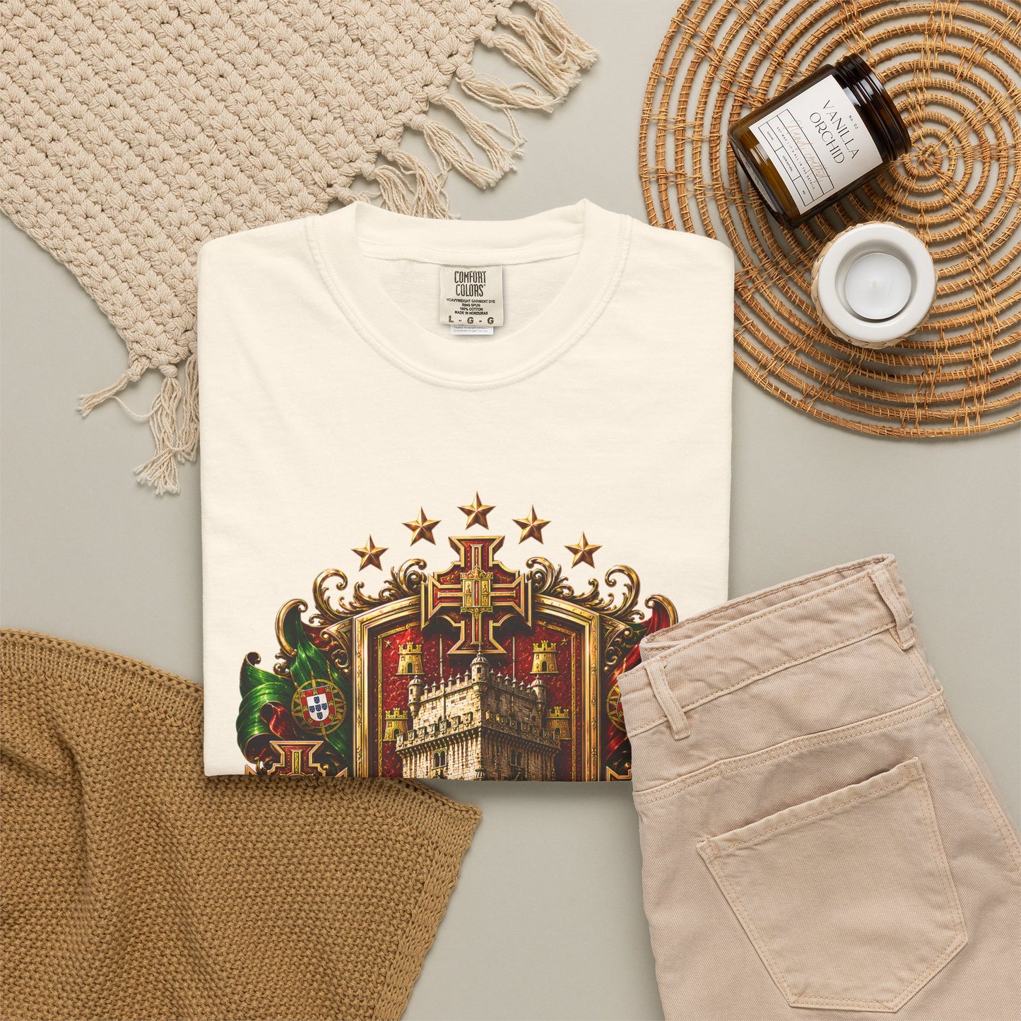 Portugal Football World Cup 2026 'Cidadela de Glória' Imperial Crest | Premium Graphic Tee
