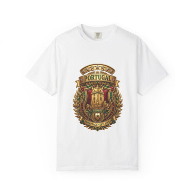 Portugal Football 'Torre de Belém' Heritage Shield | Premium Graphic Tee